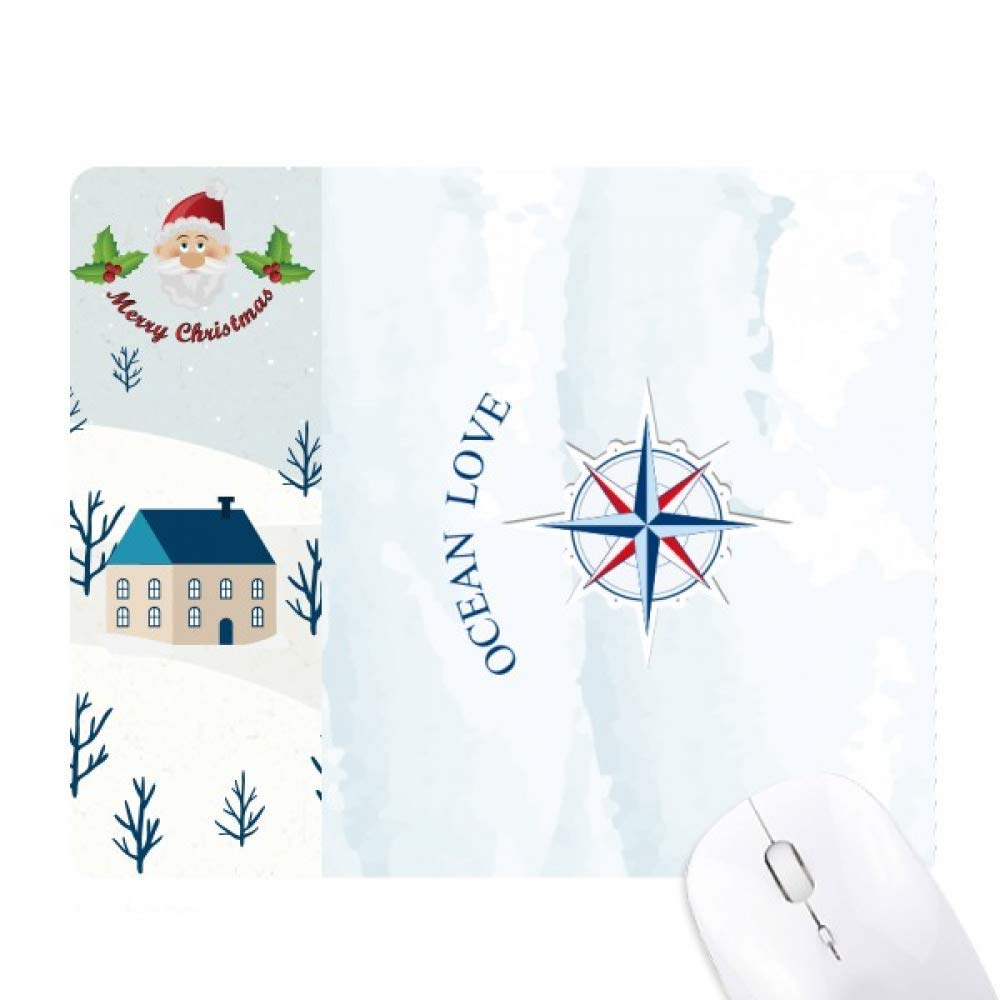 Compas de navigation maritime tapis de souris imprimé océan d'amour - 6