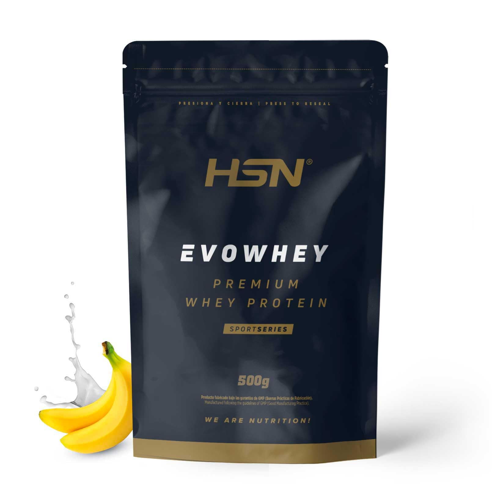 Evowhey & Oats de HSN | Sabor Vainilla 500 g = 10 Tomas | Proteína Whey con Harina de Avena | Ideal para Desayunos o Meriendas | Bajo en Azúcar | No-GMO, Vegetariano, Sin Soja - 1