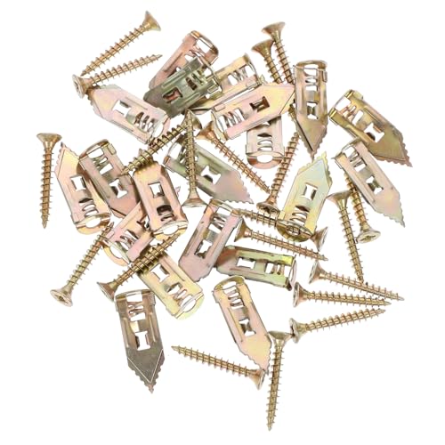 Unomor Metal Expansion Screws Drywall Anchors Self-Drilling Anchor Screws Strong Grip Fixing