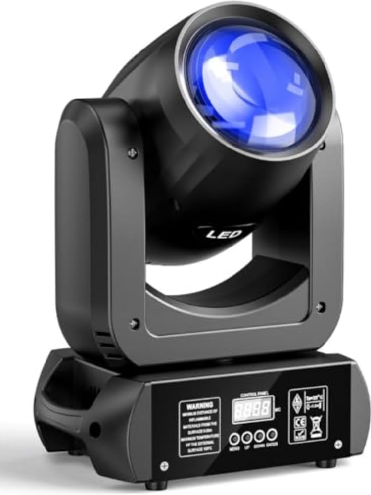 150W ムービングヘッド LED スポットビーム RGBW ウォッシュ Amazon | SEBRUANC 150W ムービングヘッド LED スポットビーム