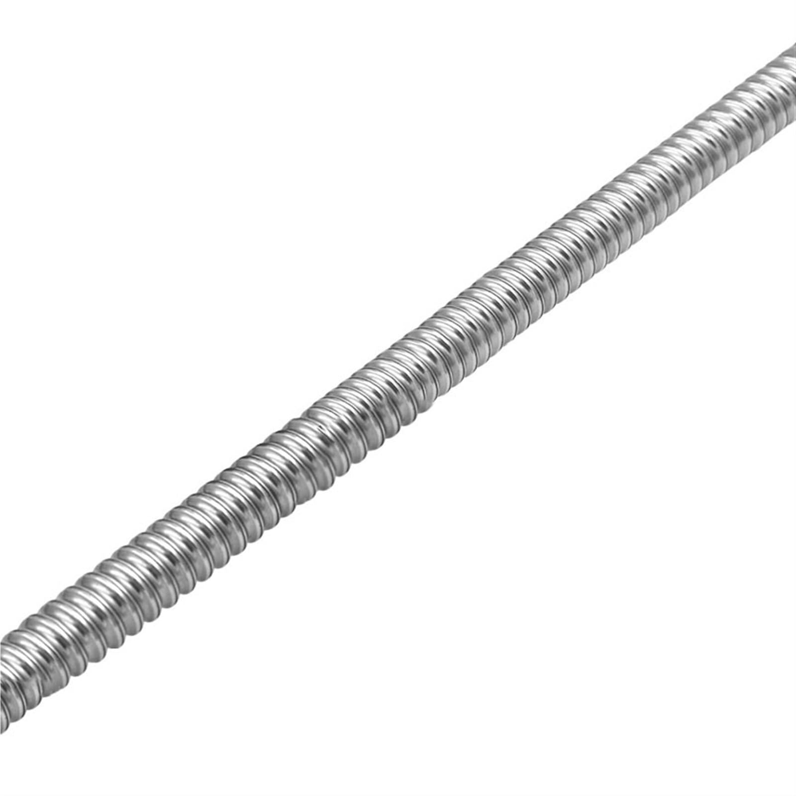 Husillo de bolas C7 1204 de 12 mm de diámetro, paso de 4 mm, rosca derecha, varilla completamente roscada for control de movimiento de precisión viaje por etapas(500mm)