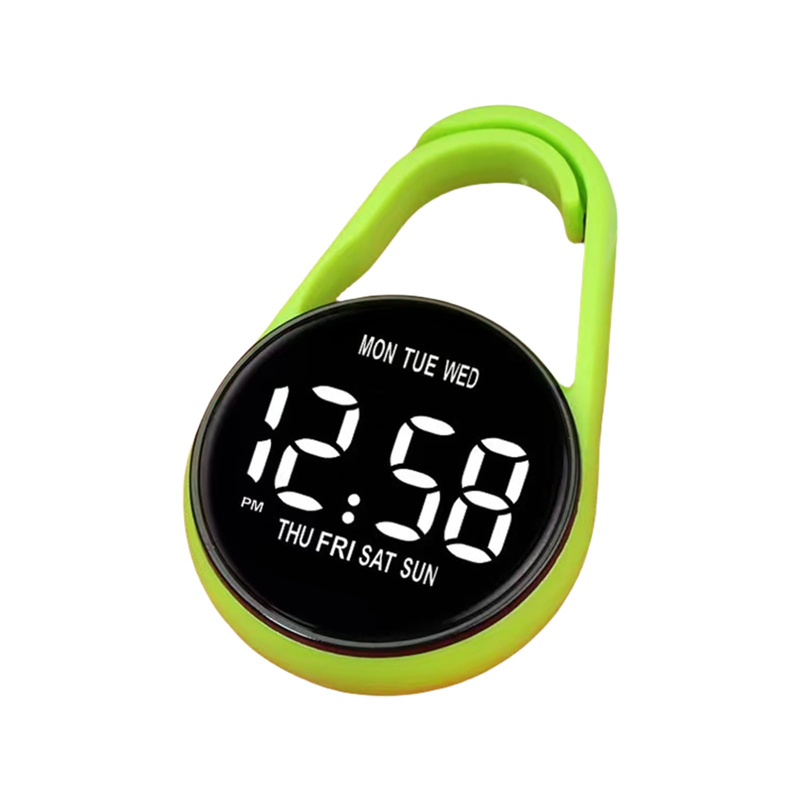 HUANGING Pocket Electronic Digital Clock For Students Includes Touch Screens Watch Feature Night Lights For Student