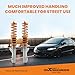 maXpeedingrods Coilovers for VW for Golf MK41998-2007, for VW New Beetle 1998-2010, for Audi A3 1996-2006, for Audi TT 1998-2006, Spring Shock Absorber Suspension Kit Coil Struts,Lowering Kit Gold