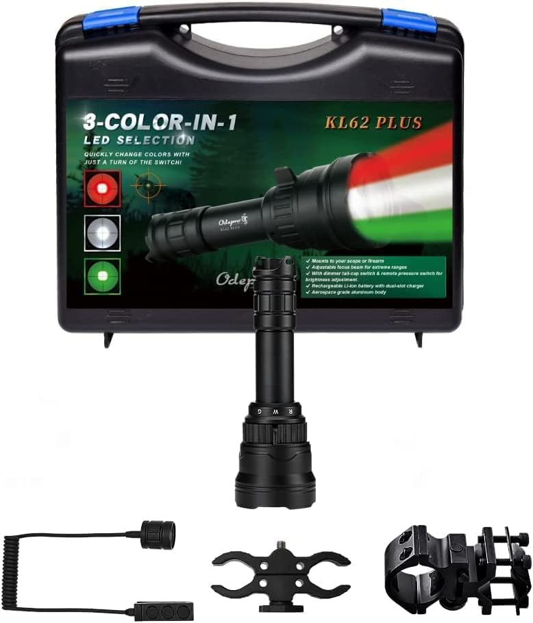 Amazon.com: Odepro KL62Plus Tri-Color (Red, White, Green) Zoomable