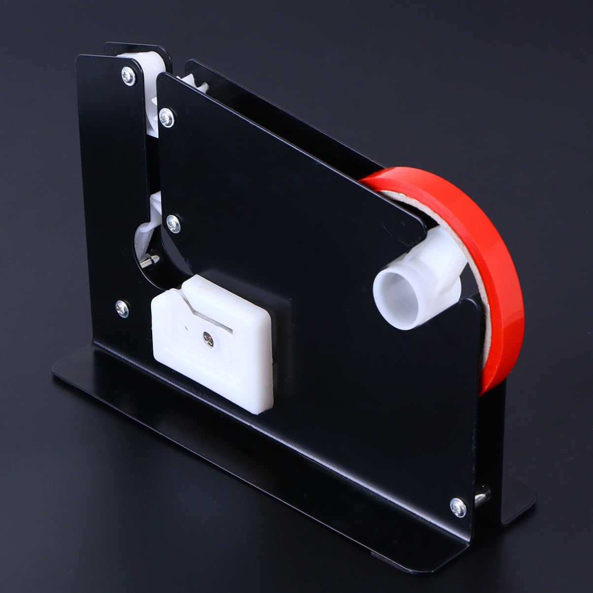 Operitacx 3St Bandspender Spender für Halsdichtband Klebebandschneider Haargummis schwarz rostfrei tape cutter Tape cutting machine Heavy-Duty-Taschenkonus Stahlbeutelkegel mit Trimmer