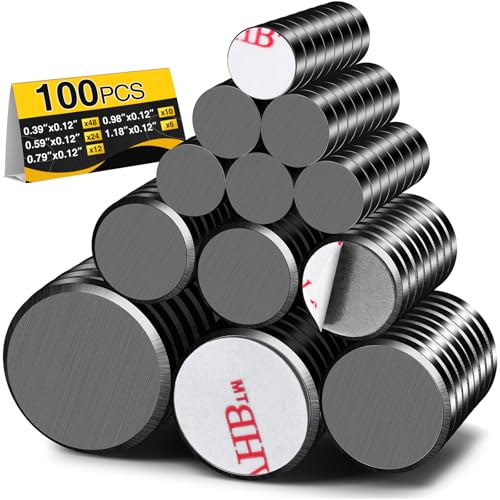 TRYMAG Magnets for Crafts 100pcs Science Education Magnets Magnetism Kits