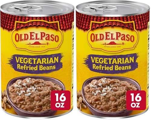 Image of Old El Paso Vegetarian Refried Beans, 16 oz. (Pack of 2)