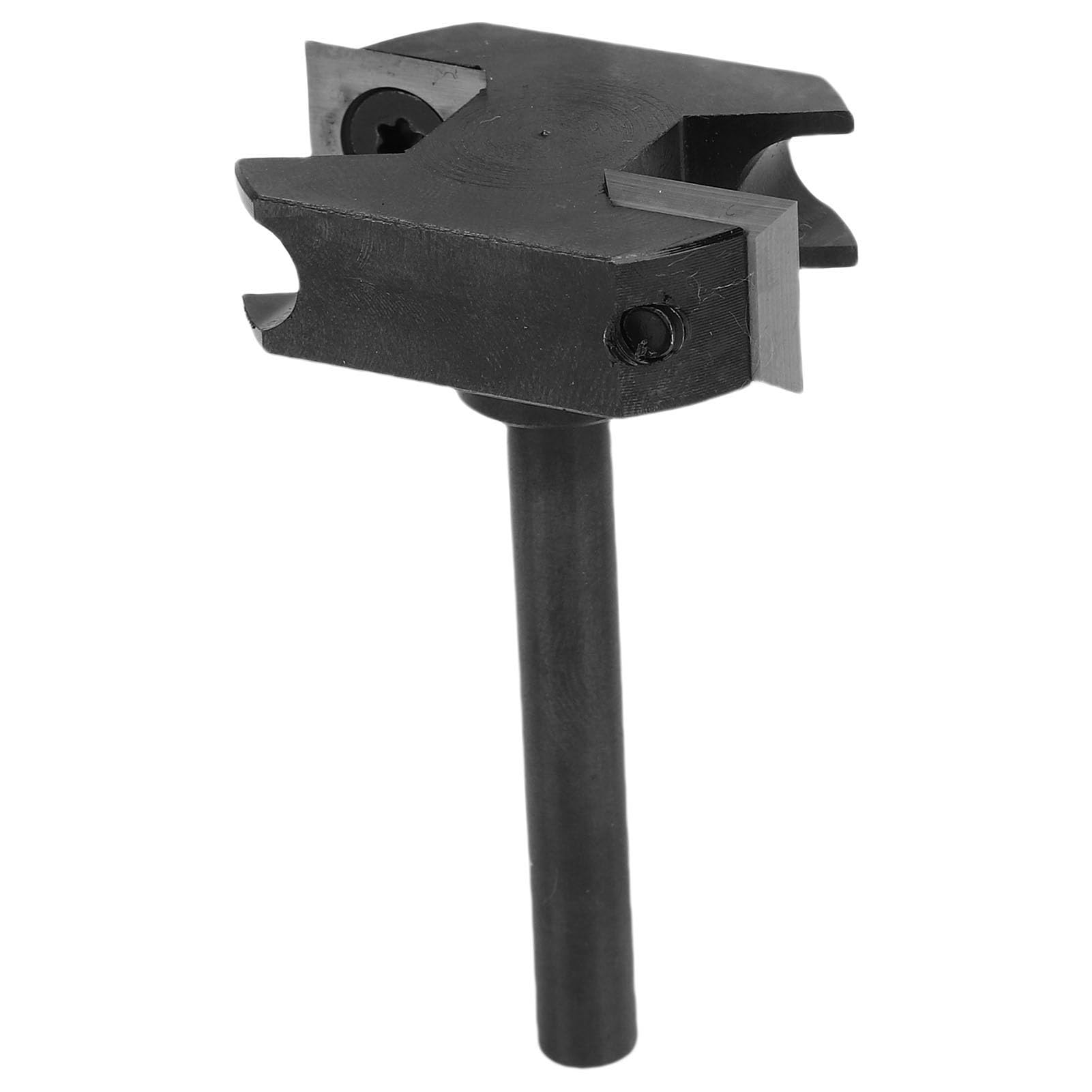 Broca de Enrutador de Superficie de Spoilboard CNC, Diámetro de Corte de 1-1/8in, 2 Flautas de Aplanamiento de Pina del Carbón con Flautas Intercambiables para Tableros de