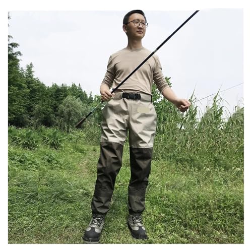 Pantalones for vadear peces impermeables monos transpirables 3 capas 2