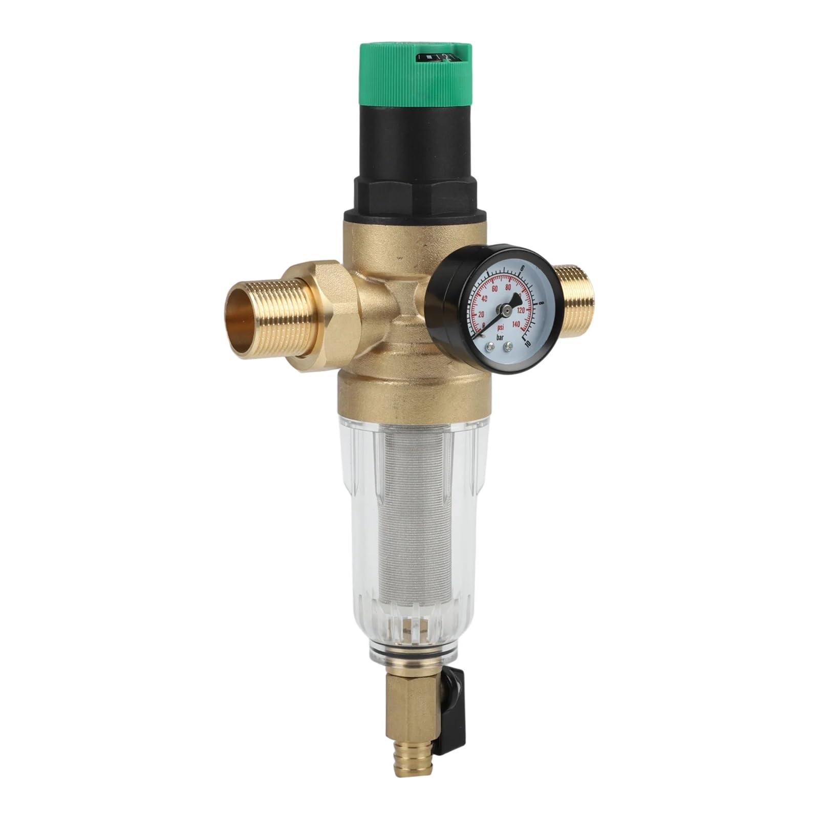 1''x3/4'' Filtr rurowy Regulator ciśnienia powietrza Gospodarstwo domowe do czyszczenia zaworu bezpieczeństwa zaopatrzenia w wodę Płyn przemysłowy