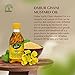 Dabur Kachi Ghani Mustard Oil - Oil for Skin and Hair Care, Cold-Pressed Body Massage, Natural from Mustard Seeds, Unrefined (250 ml)