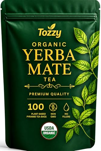 Tozzy Organic Unsmoked Yerba Mate Tea