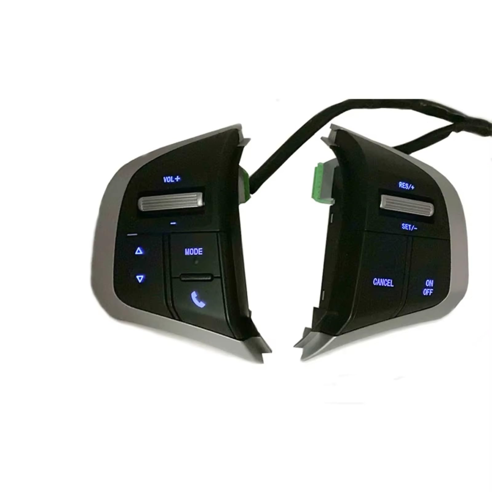 Pulsanti Volante Universali Auto Compatibile Con C&evrolet Per S10 Interruttore Controllo Velocità Dell'auto Volante Volume Audio Pulsante Multimediale Accessori 7P ON OFF ON