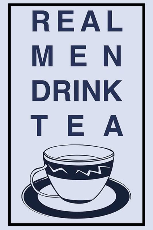 Yellow Alley Funny Tea Quotation Wall Poster For Restaurants, Kitchen, Shops|Poster For Tea Lovers|1Pc|Wall Decor