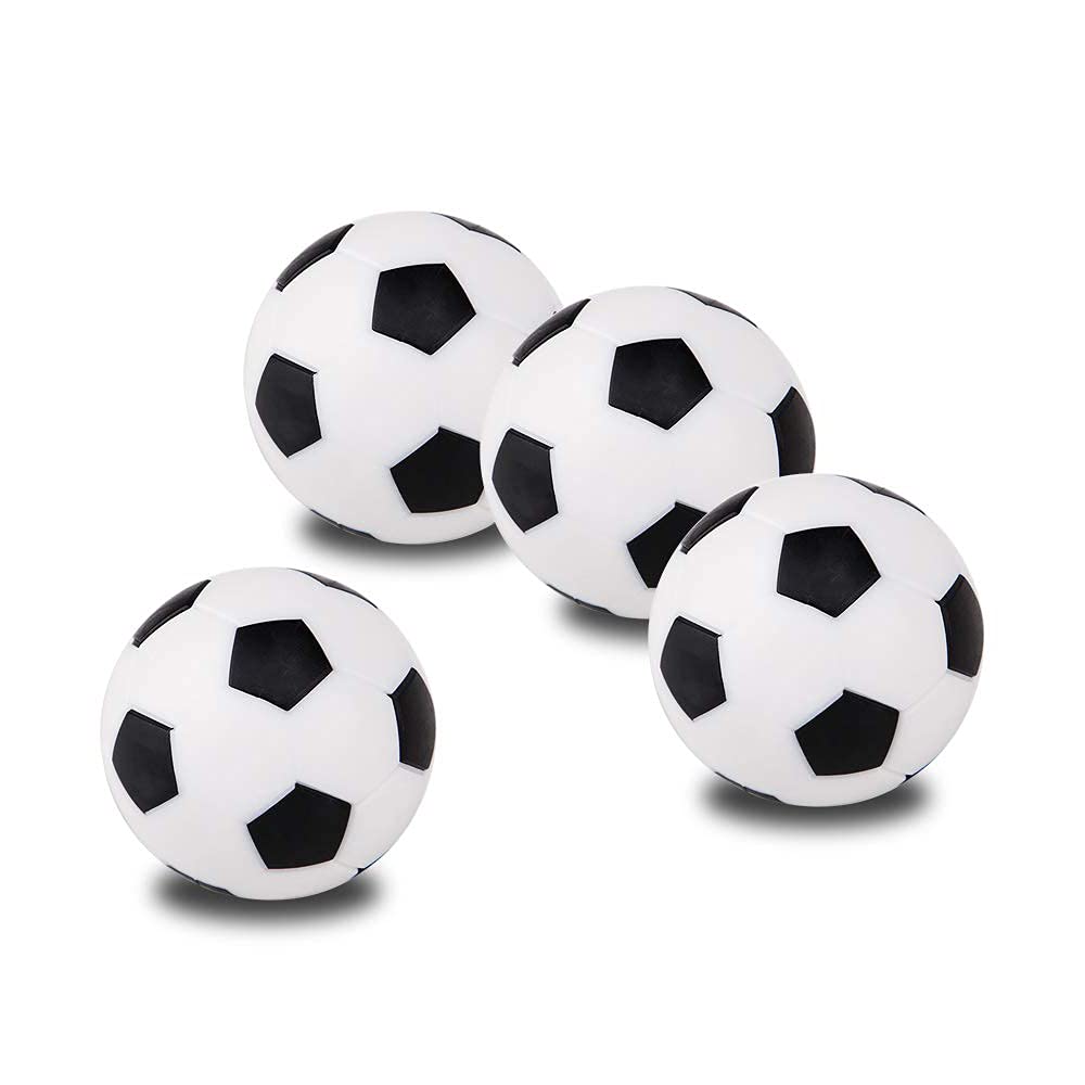 SHAFIRE Foos Ball, 4Pcs Foosball Table Replacement Foosballs, 36mm Foosball Balls, Football Replacement Balls (White and Black) (B099ZCZDWM) Amazon Price History, Amazon Price Tracker
