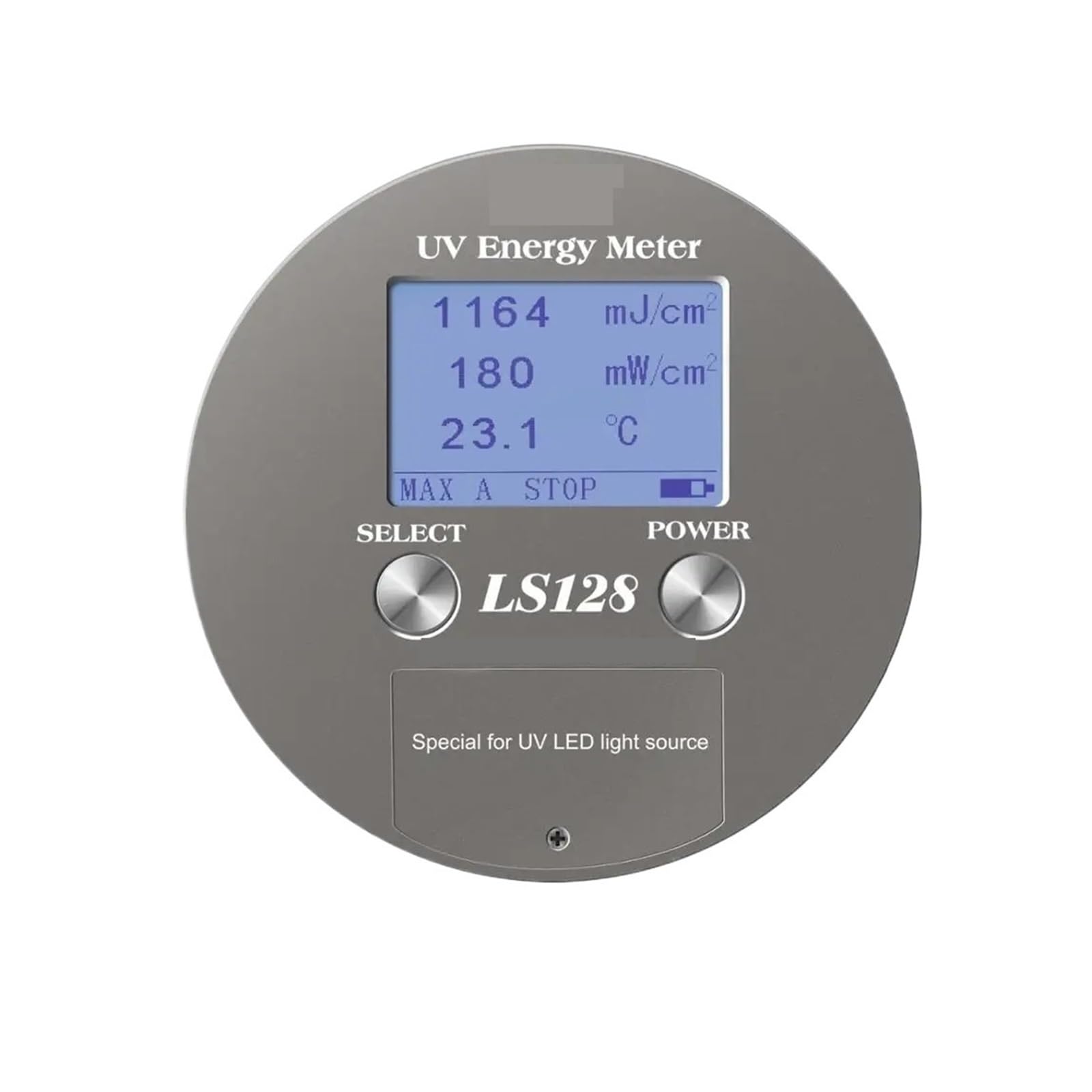 UVB Meter LS128 UV Energy Meter Power Puck Integrator with Temperature Curve for 340nm to 420nm LED Curing