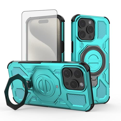 Coque iPhone 15 Pro Max béquille magnétique résolvant le manque de support et les chutes