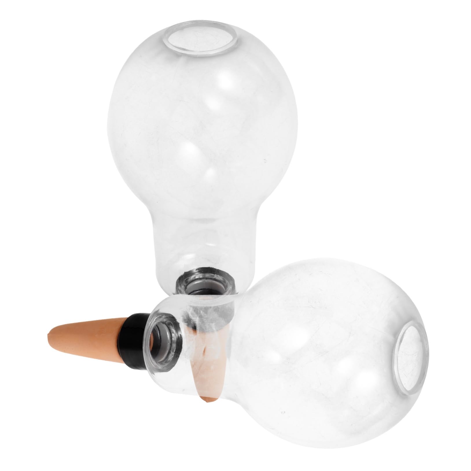 ibasenice 4 Ensembles Dispositif D'arrosage Automatique Globe Irrigation Insérer pour Buse Arrosage À Plantes D'intérieur Boule Végétale À Arrosage Automatique Pcv 2 Pièces * 4