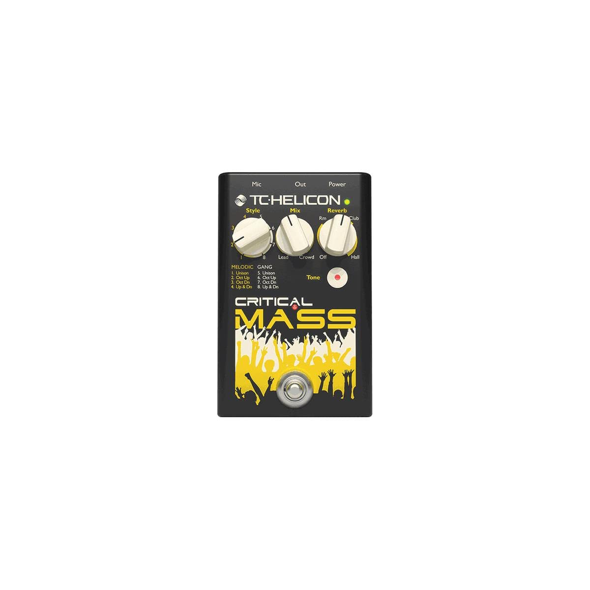 その他 TC HELICON CRITICAL MASS TC-Helicon Critical Mass Vocal Harmony Effects Pedal