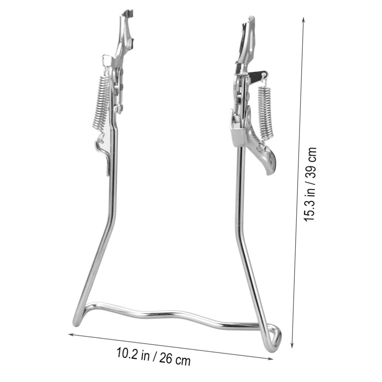 POPETPOP Double Leg Kickstand Durable Floor Stand for Bike Parking Storage Maintenance for Mountain and Road Bikes Easy Installation Display Rack