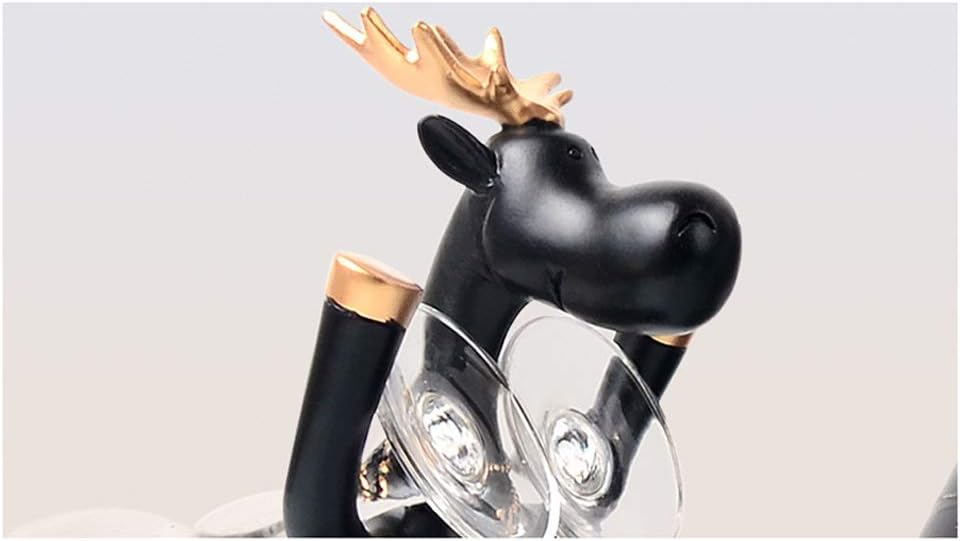 Creative Decorative Wine Rack Home Wine Cabinet Decoration Free Standing Narrow (Color : Blue-B)