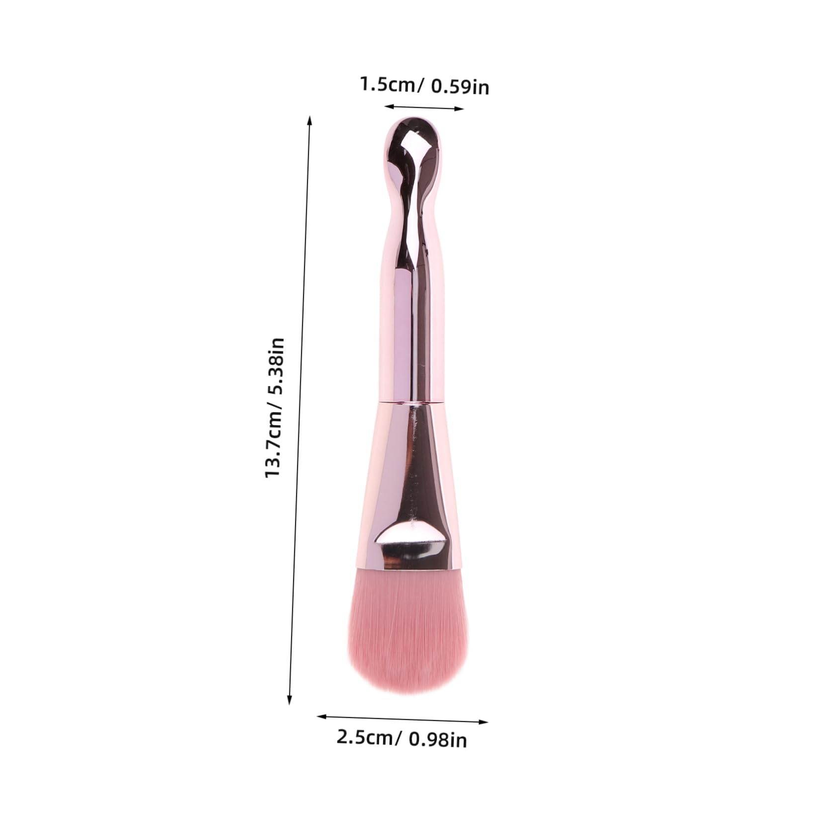 FOYTOKI Facial Mask Brush Women's Makeup Brush Dual-end Mask Applicator Spoon for Spa