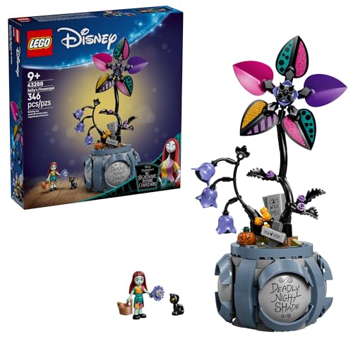 LEGO Disney Sallys Flowerpot Building Toy - The Nightmare Before Christmas Set for Girls & Boys Ages 9+ - Kids Room and Desk Decor - Gift for Birthdays - 43288