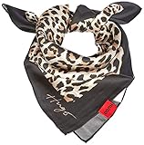 100% Seide HUGO Damen Women-z 65*65 SCARF, Open Miscellaneous970, Einheitsgröße EU
