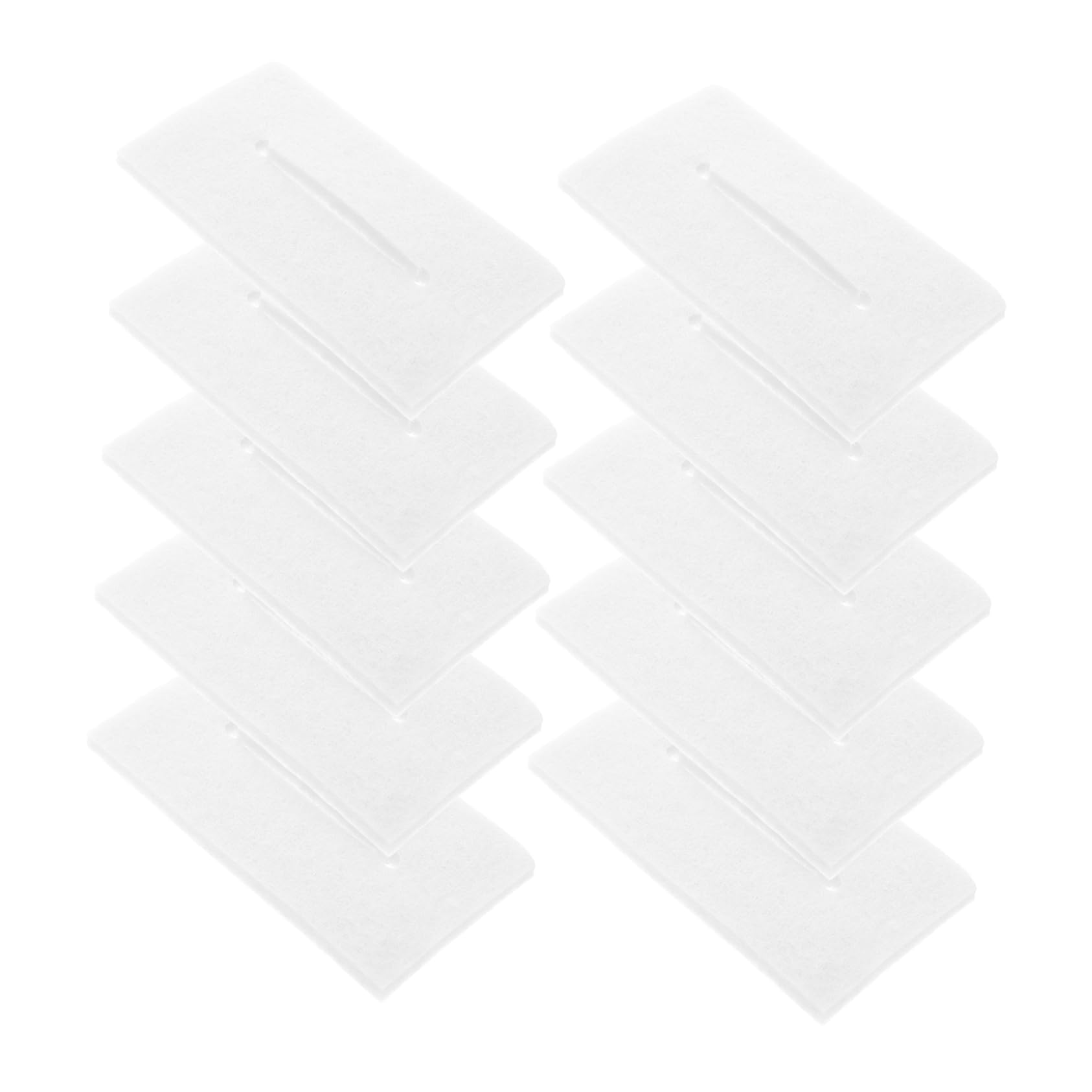 NOLITOY 25pcs Insulation Hair Roller Pads Toner Cotton Pads for Face Reusable Heat Resistant Hairdressing Tool Styling Accessory Salon Professional