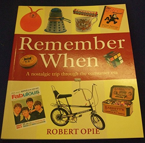 Remember When 1845330145 Book Cover