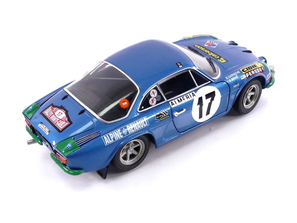 未開封 ALPINE A110 1600S RALLY MONTE CARLO Amazon.com: Solido - ALP A110 1600S - Rally Monte Carlo 1972-1/18