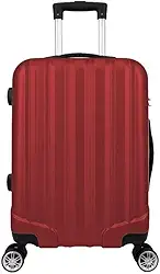 Mala de Bordo ABS 4 Rodas Adventure Fortt Vermelha - MAB01-VR