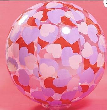 Amazon | ビーチボール 巨大 66cm 空気ビニール風船 フロート