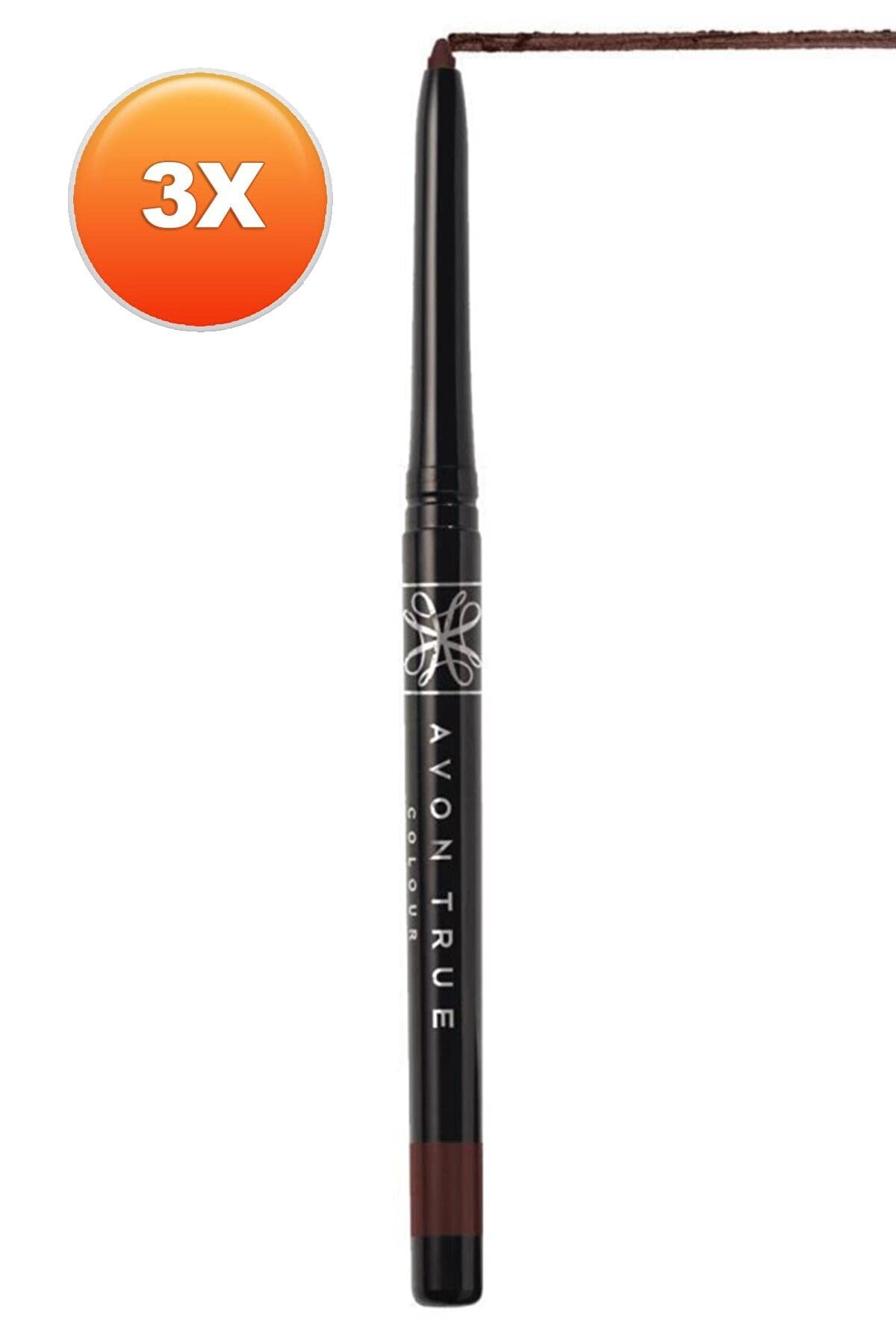 Avon Glimmersticks Açılıp Kapanabilen Göz Kalemi Cosmic Brown Üçlü Set
