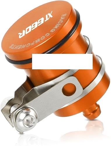 EKoKim Motorcycle Brake Fluid Reservoir Clutch Cylinder Tank Oil Fluid Cup for Y&amaha XT660R XT660X XT660 XR XT-660 2004-2016 2015