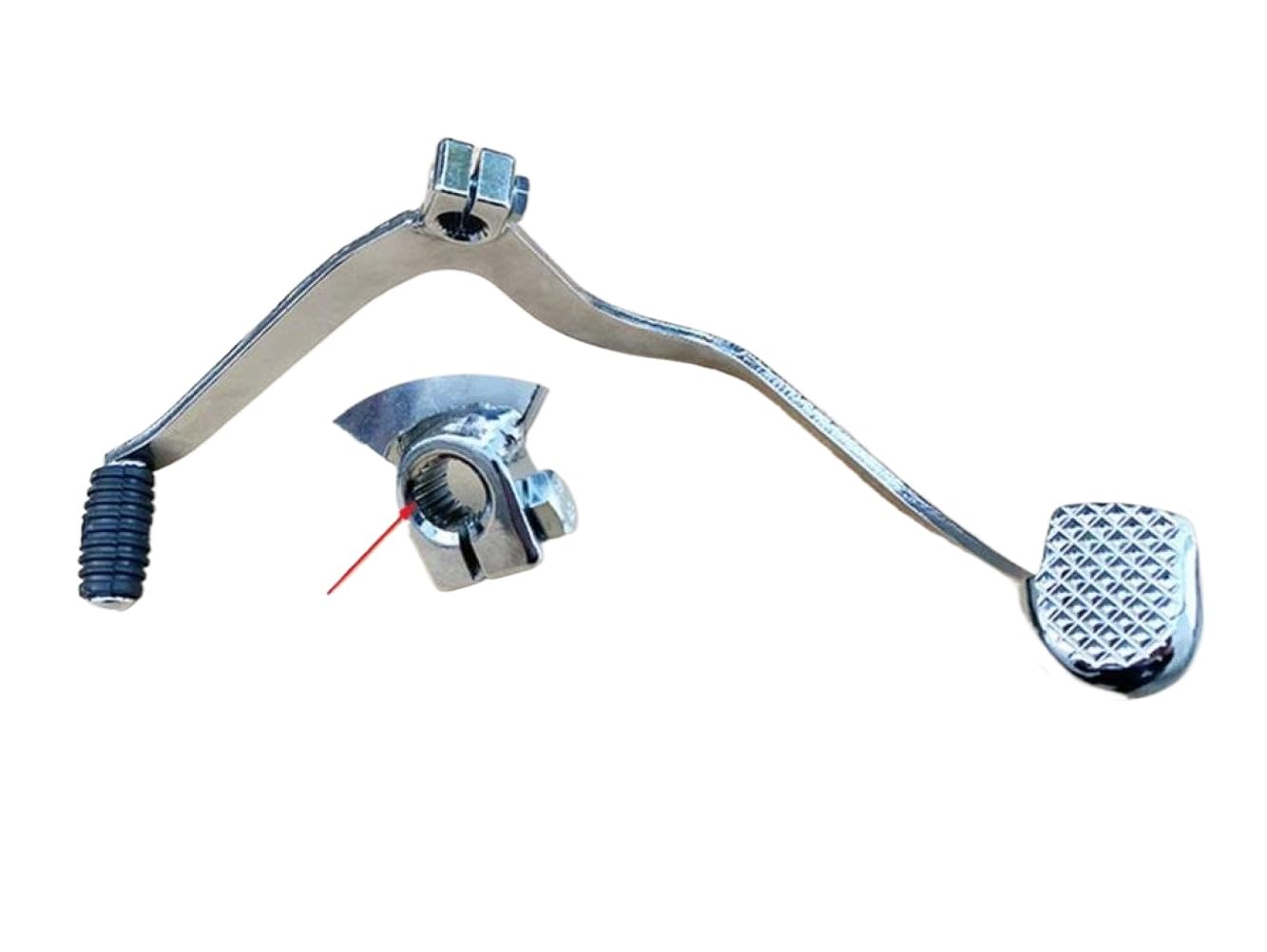 NSPmebTGW Motorcycle Gear Shift Lever Shifter Pedal Compatible with GN125 GN 125 125cc(Big Teeth)