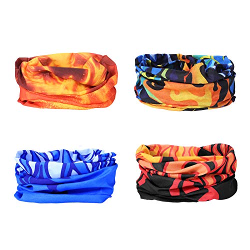 Image of Elastic Headwear Bandana Headband Half Face Mask Scarf Neck UV Sun Protection