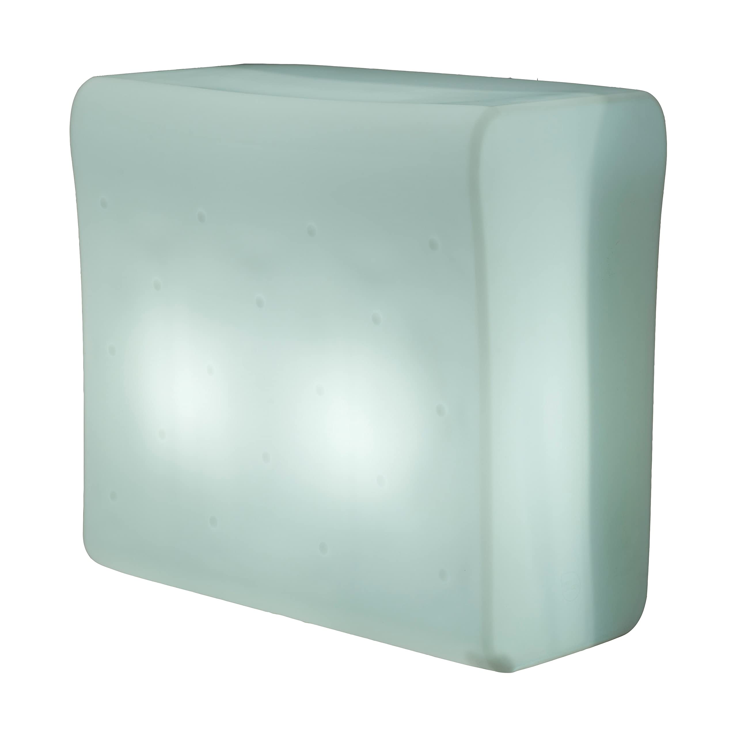 Grand bar de bar lumineux d'extérieur IP65 solaire RVB avec batterie moderne et résistante pour hôtel, terrasse, jardin (solaire + batterie, lumière RVB) 120 cm