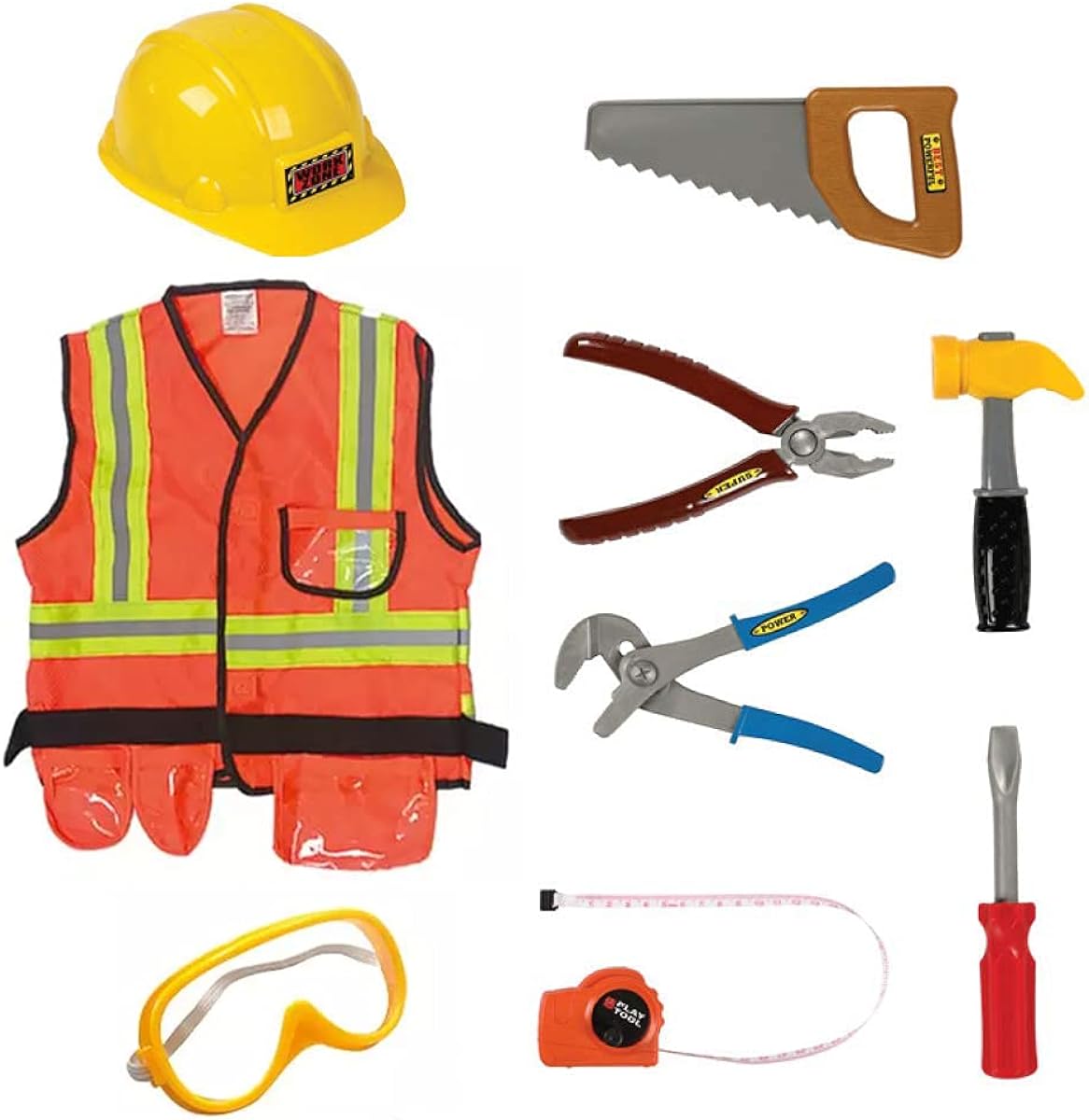 IntelliFun Toddler Kids Dress Up Pretend Role Play Costume Sets with Accessories Halloween School Home play : Clothing, Shoes & Jewelry