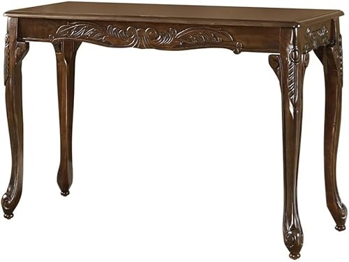 HOMES Inside + Out Charleston Mesa consola tradicional de madera de 48 pulgadas con patas de cabriole para sala de estar, dormitorio, pasillo, color disponible en Yaxa Mexico