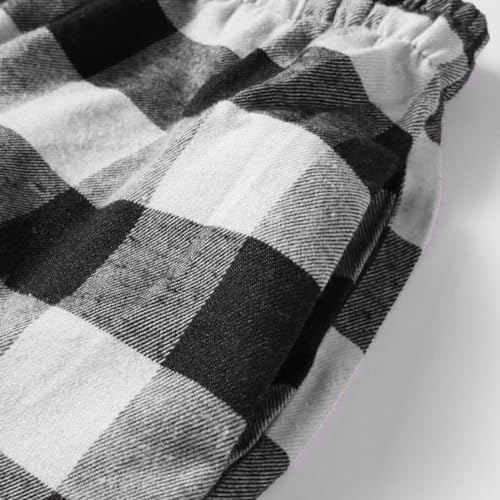 Pajama Pants Mens Plaid Pjs Bottoms Sleepwear Halloween Pj Pants Soft Cozy With Pockets Elastic Waistband Drawstring Black Large - image 7