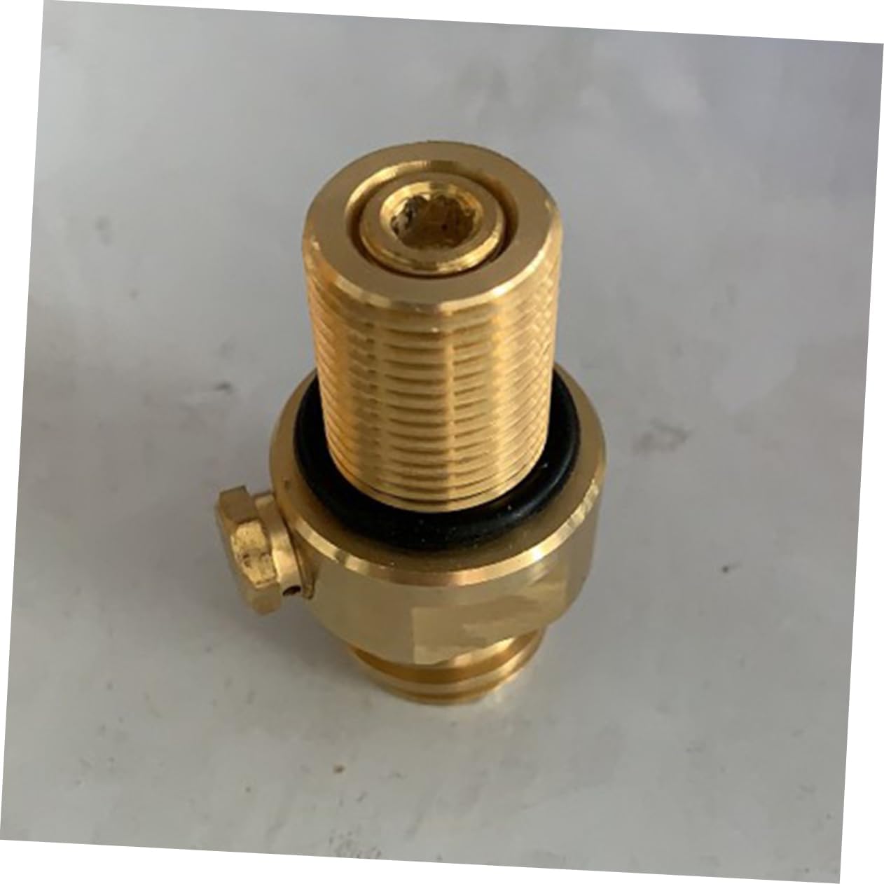 Brass Soda Bottle Connector Adapter for Fountain Soda Machine M18x1.5 Tr21.4 Easy Replacement