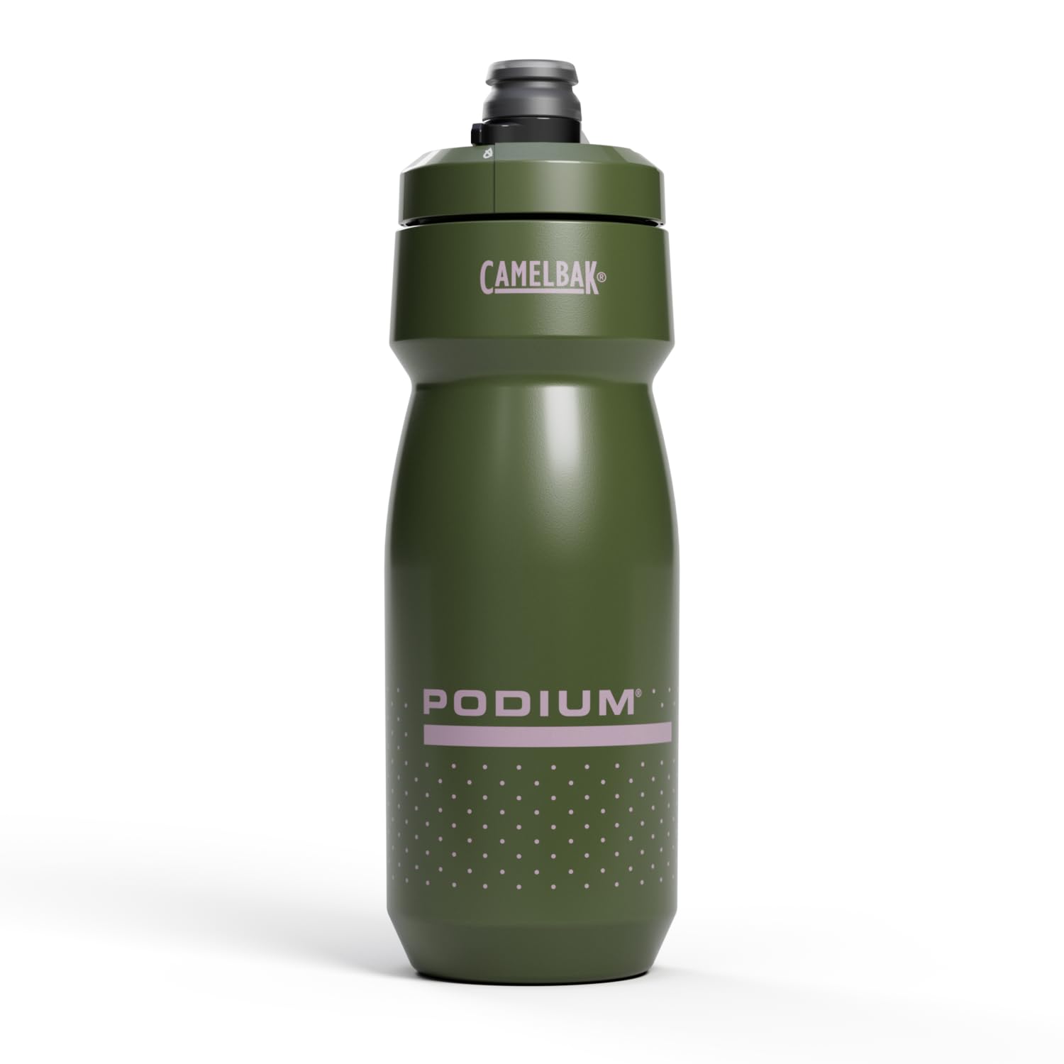 Camelbak PODIUM 710ml – bike bottle – self-sealing lid – leak-proof – BPA-free – easy cleaning – Deep Fern, size: OS