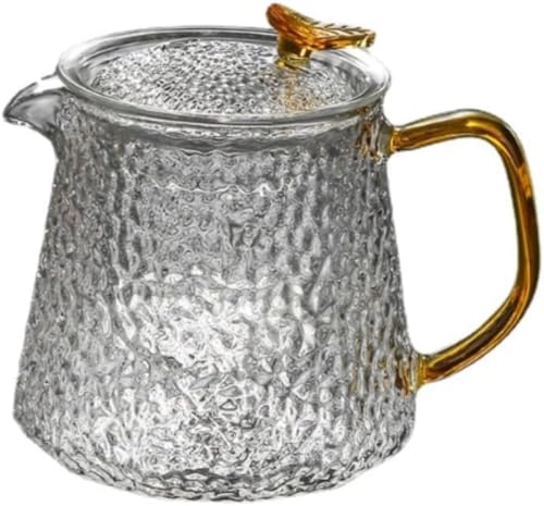 SLLS ガラスティーポット 耐熱 手作り ティーポット 茶こし付き 大容量 紅茶 フルーツティー リーフティー フラワーティー クラフトティー ホット&アイス対応 おしゃれ ティーサーバー