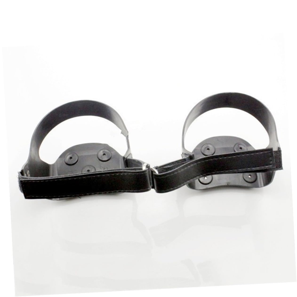 LIFKOME Tacchetti Scarpe Manopole 5 Denti Punte Delle Scarpe Ramponi Per Tacchetti Da Ghiaccio Tacchetti Per Ghiaccio e Neve Ramponi a 5 Denti Salita Tacchetti Di Trazione Black
