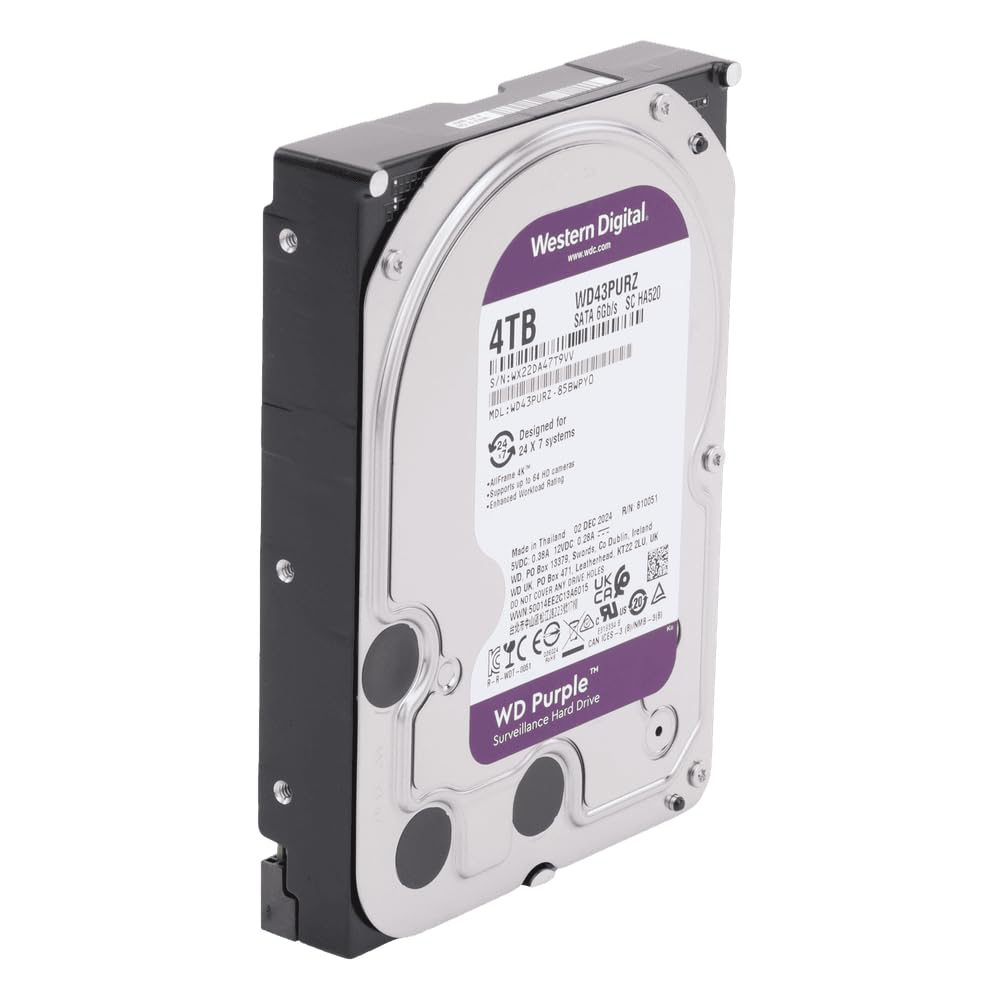 Western Digital WD43PURZ 4TB Hard Drive