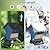 Wildpark Squirrel Proof Bird Feeders for Outdoors, 5LB Metal Hanging Feeders, Large Wild Feeders for Cardinals, Chickadees, Durable Backyard Feeders -One in Blue