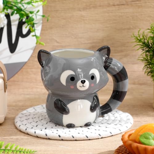Taza Cerámica con Diseño Rata Lavadora 350 ml miniatura 3