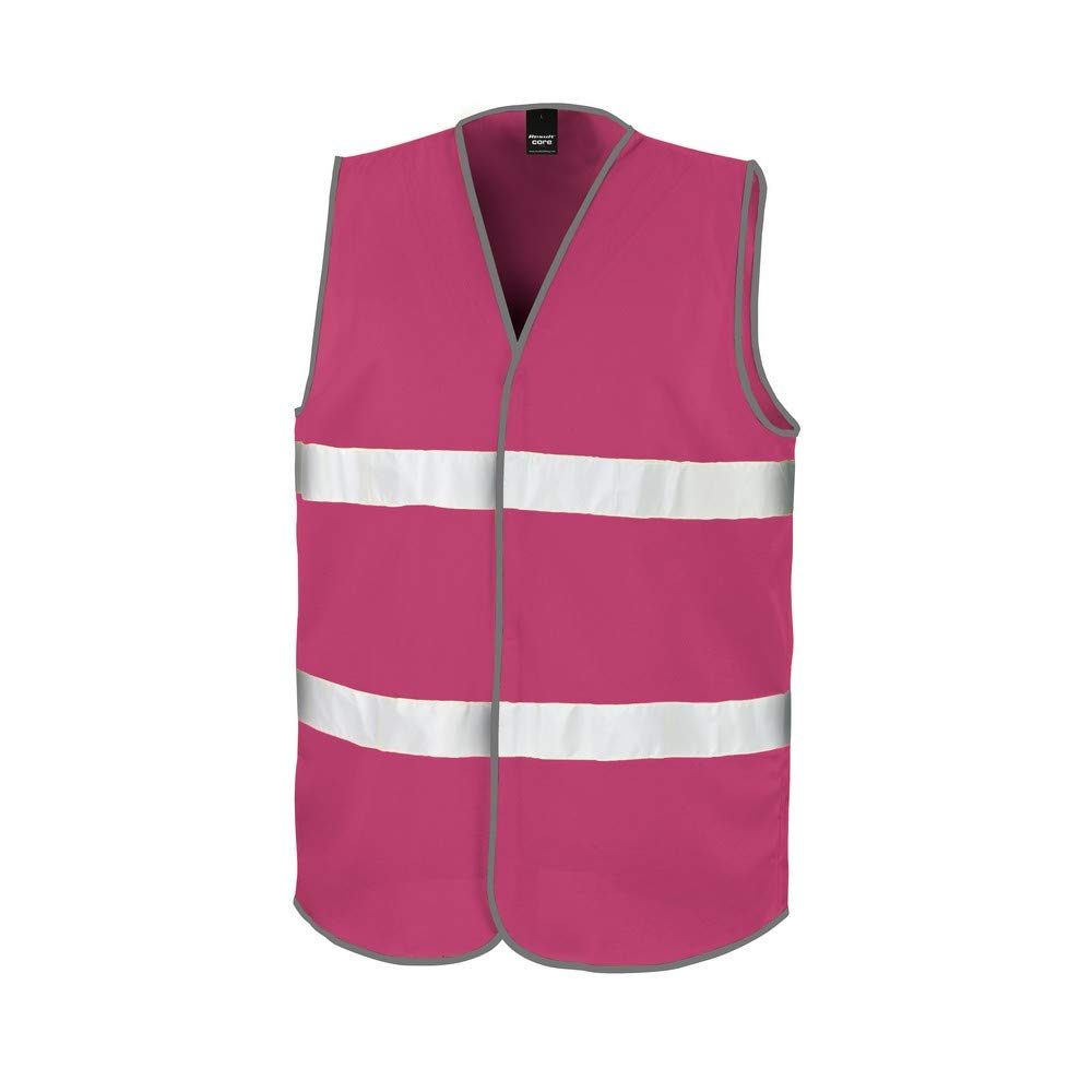 Result Safeguard Enhance Visibility Vest, Raspberry, S/M. R200XEV
