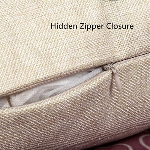 Deeprove 18" X 18" Boho Throw Pillow Cover, Both Sides Bohemian Vintage Style Print, Decorative Square Pillowcase Cushion For Farmhouse Couch Sofa Floor Decor Abstract Geometric Pattern, Set Of 1 Pack #TOP1